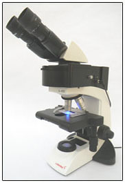 FLUOLED® 2CFW on Labomed LX400 microscope Labomed is a trademark of Labo America Inc